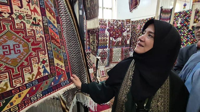 بازدید معاون وزیر میراث‌فرهنگی و صنایع دستی از نمایشگاه گلیم
عنبران_68f62a8787e9b.jpeg